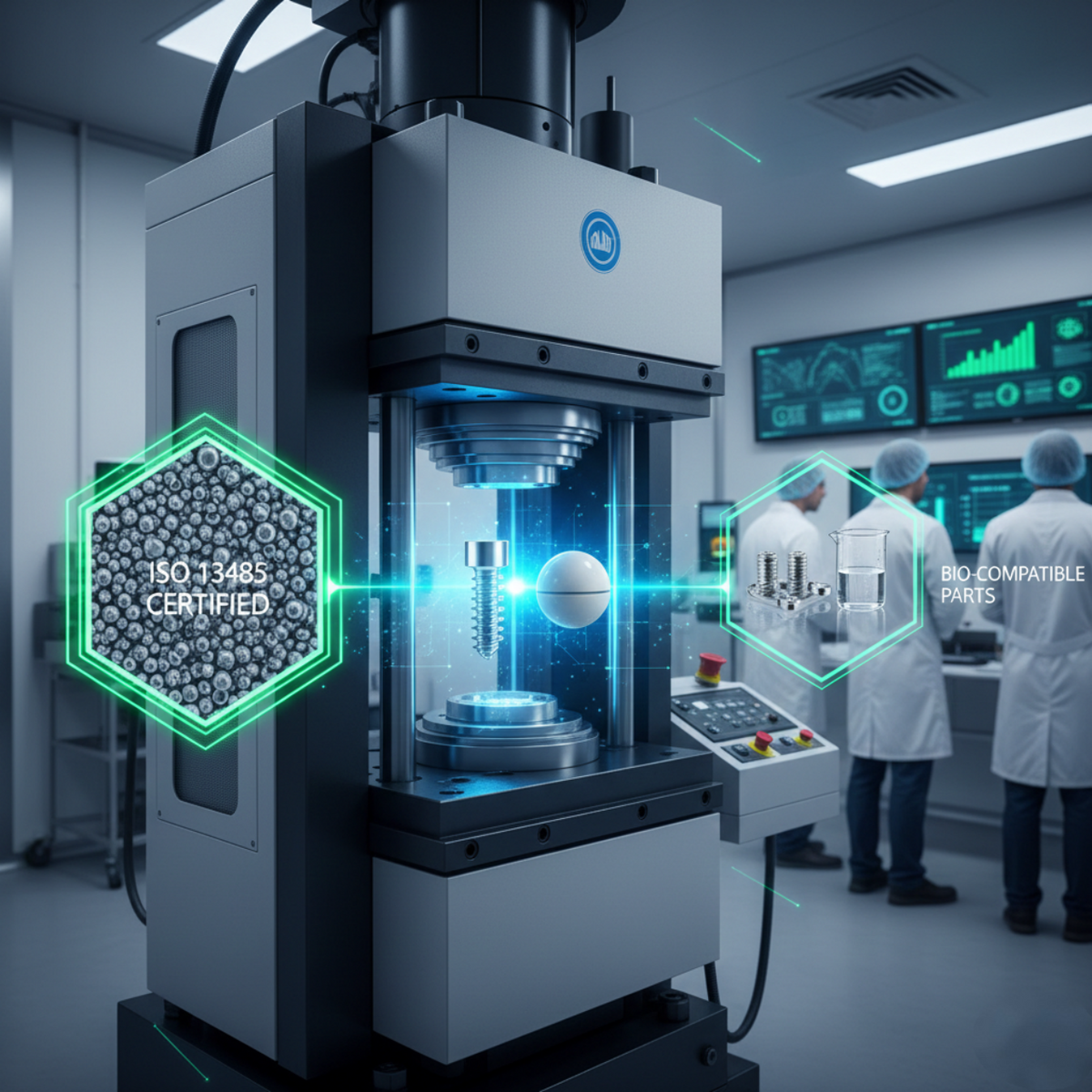 Precision Metal Powder Pressing for the Medical Industry: ISO 13485 Certified Excellence for Bio-compatible Parts