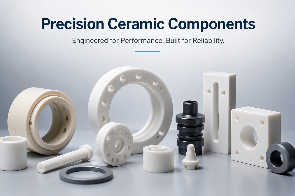 Precision Ceramic Components for High-Performance Industrial Applications