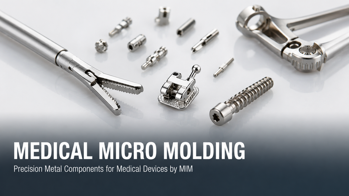 Medical Micro Molding: Precision Metal Components for Medical Devices by MIM