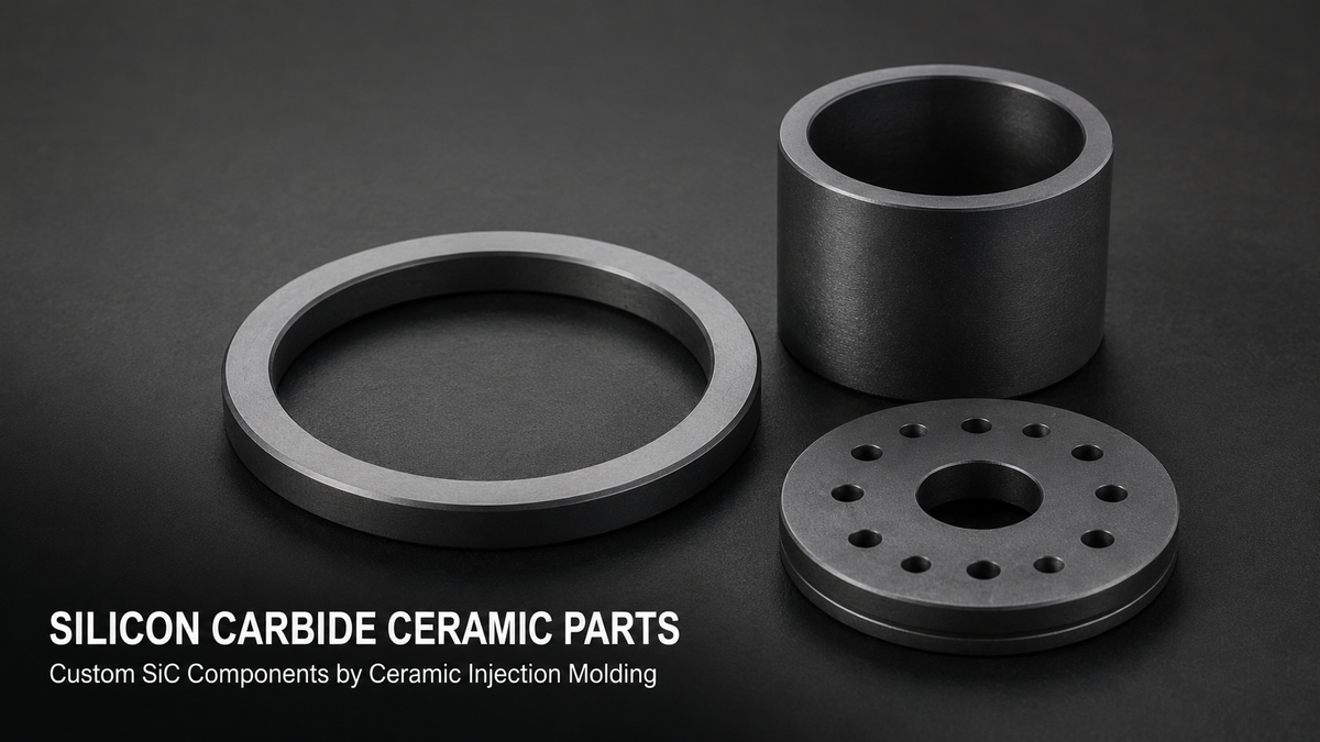 Silicon Carbide Ceramic Parts: Custom SiC Components by Ceramic Injection Molding
