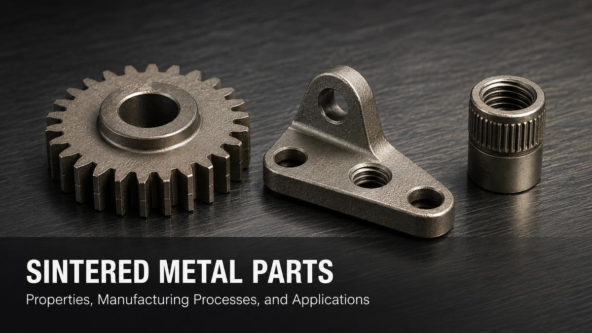 Sintered Metal Parts: Properties, Manufacturing Processes, and Applications