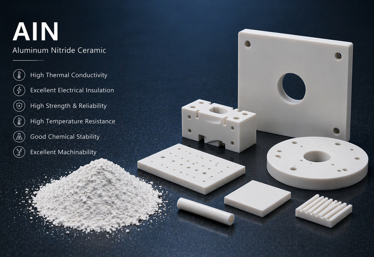 Aluminum Nitride AlN for Ceramic Injection Molding